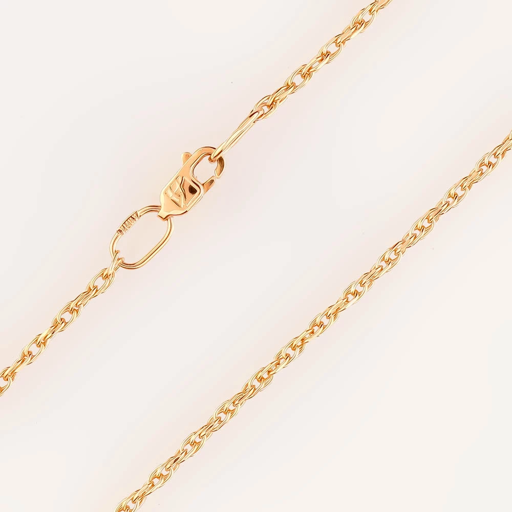 Цепь из красного золота 585 пробы