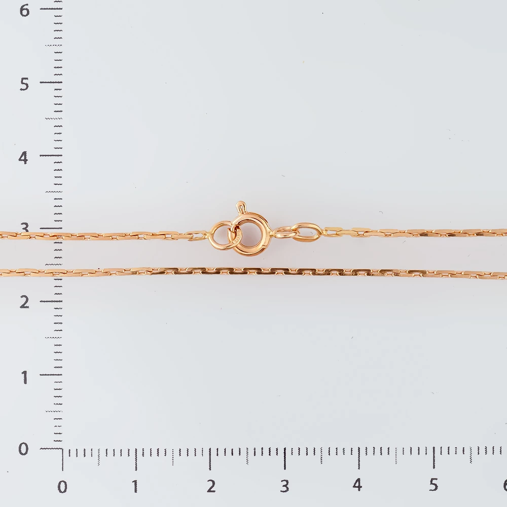 Цепь из красного золота 585 пробы