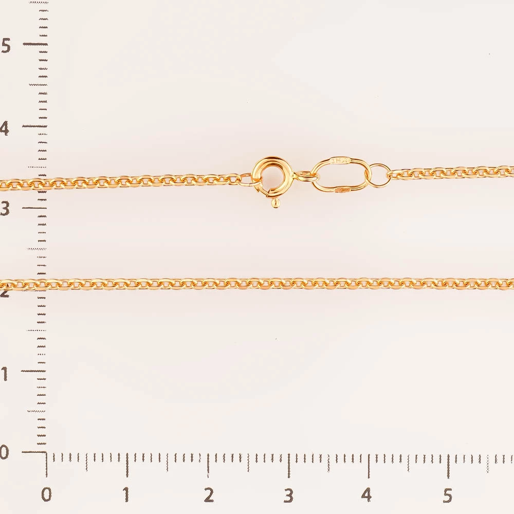 Цепь из красного золота 585 пробы