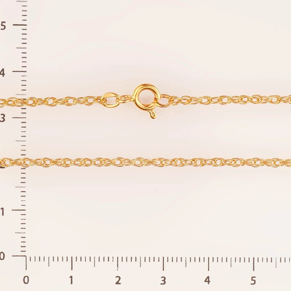 Цепь из красного золота 585 пробы