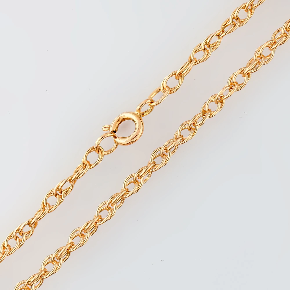 Цепь из красного золота 585 пробы