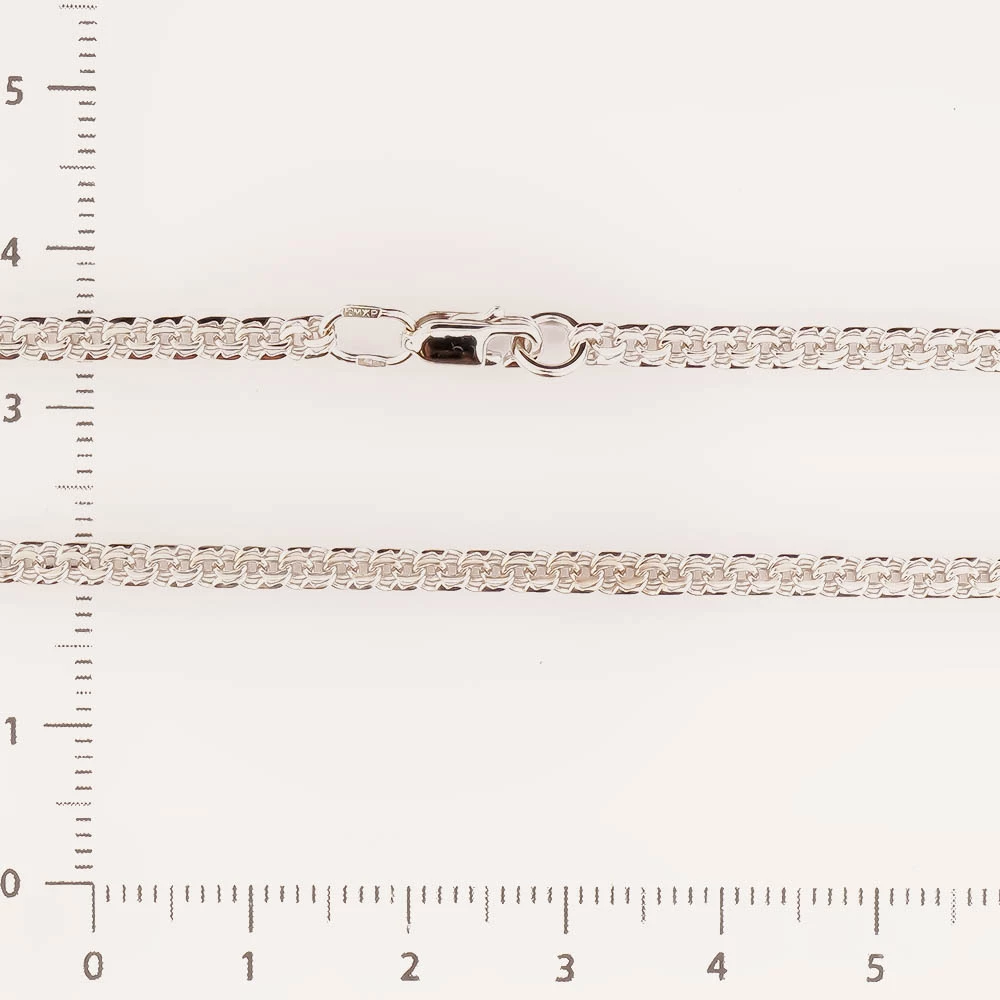 Цепь из белого золота 585 пробы