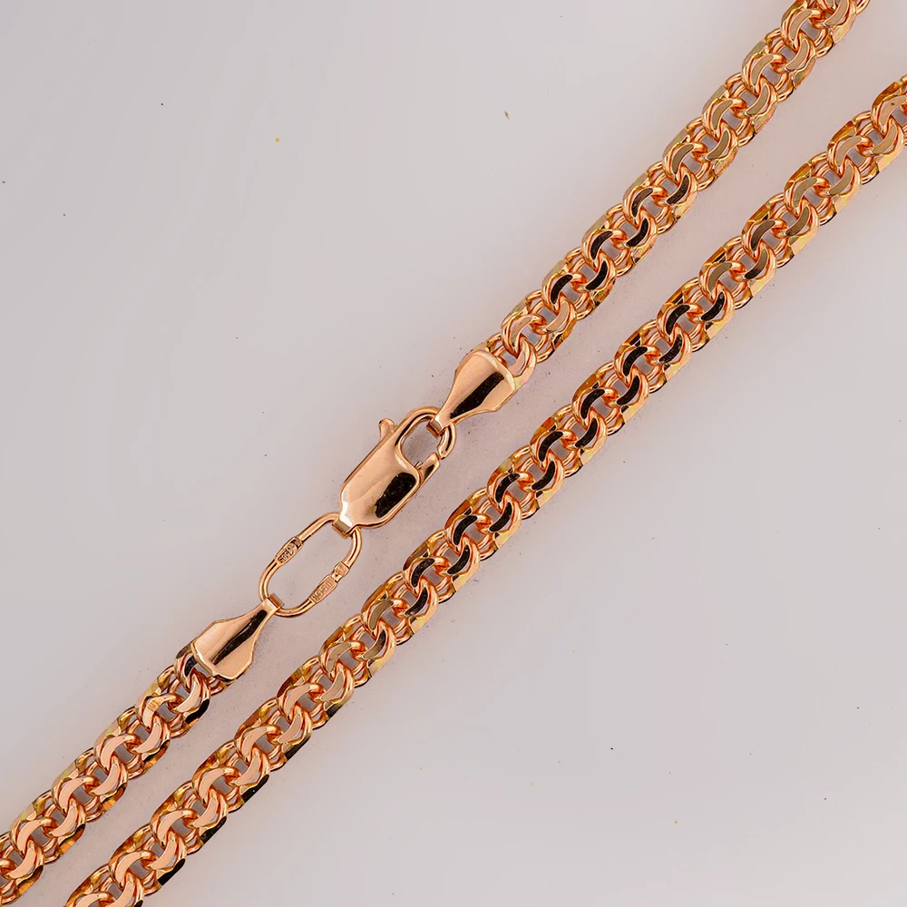 Цепь из красного золота 585 пробы