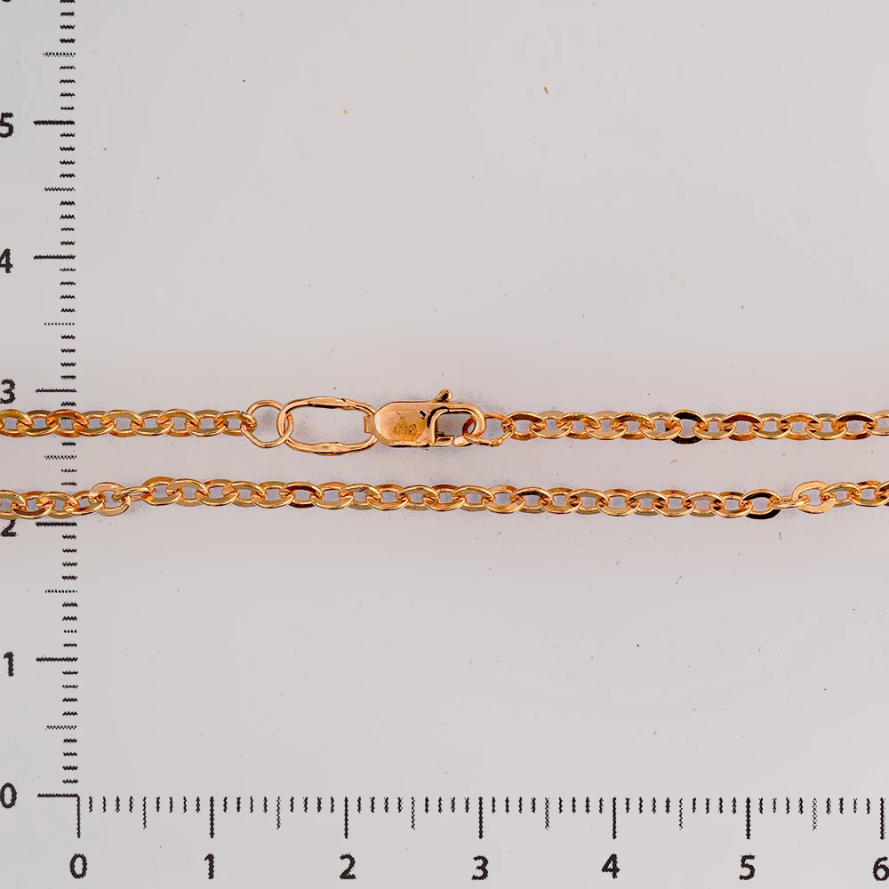 Цепь из красного золота 585 пробы