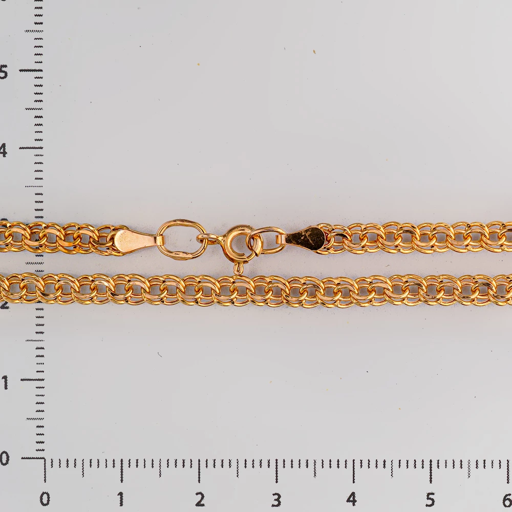 Цепь из желтого золота 585 пробы