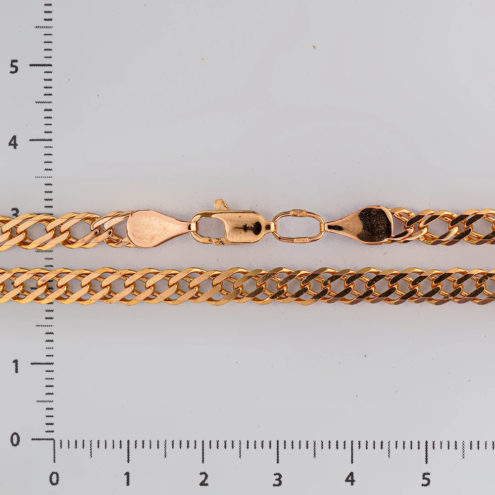 Цепь из красного золота 585 пробы