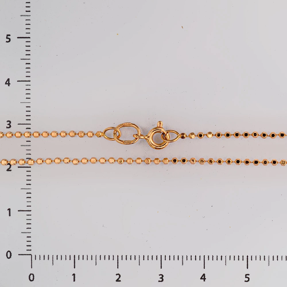 Цепь из красного золота 585 пробы