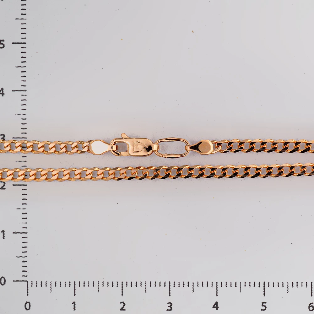 Цепь из красного золота 585 пробы