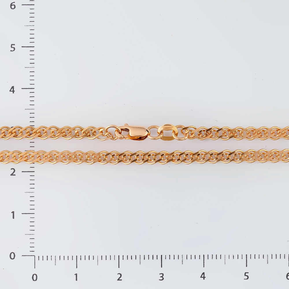Цепь из красного золота 585 пробы