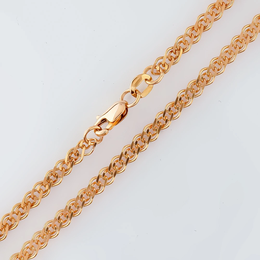 Цепь из красного золота 585 пробы