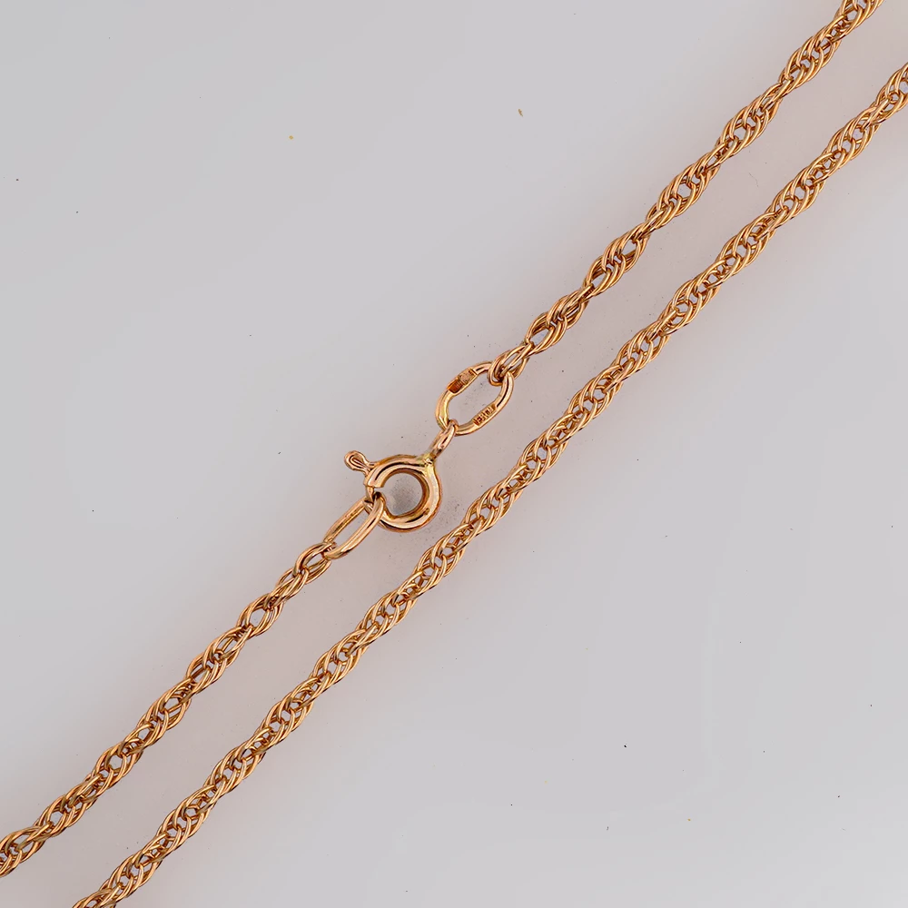 Цепь из красного золота 585 пробы