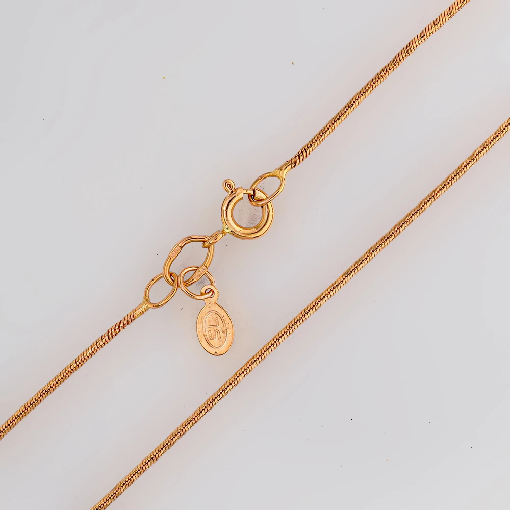 Цепь из красного золота 585 пробы