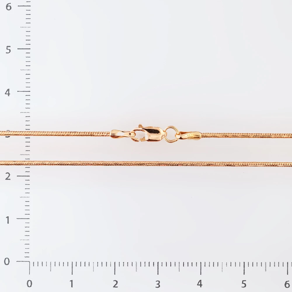 Цепь из красного золота 585 пробы