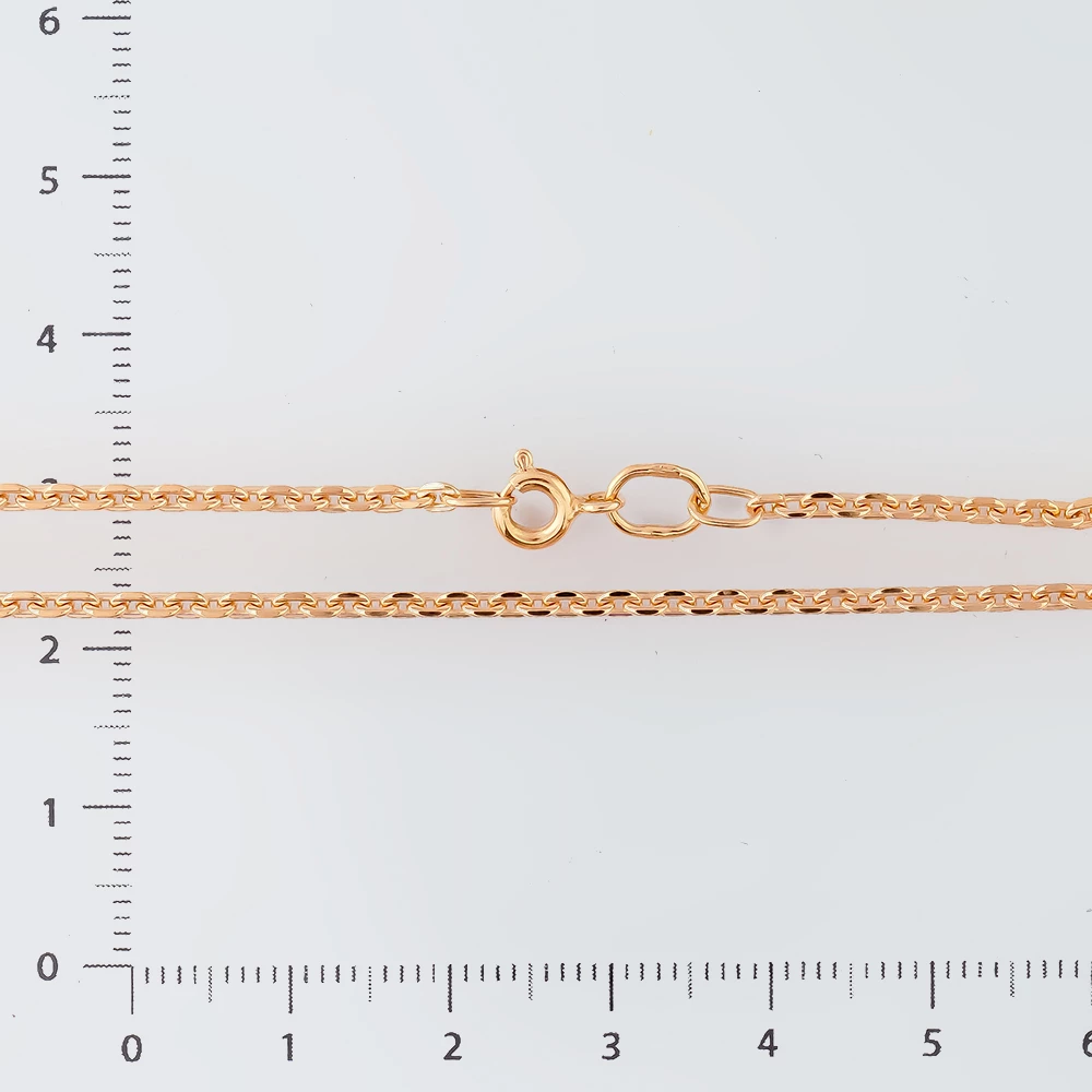 Цепь из красного золота 585 пробы