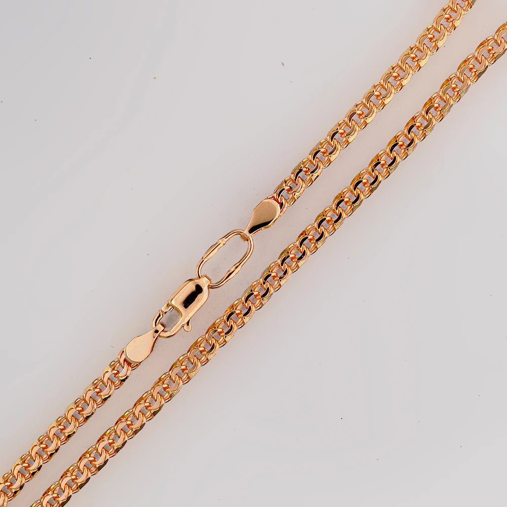 Цепь из красного золота 585 пробы