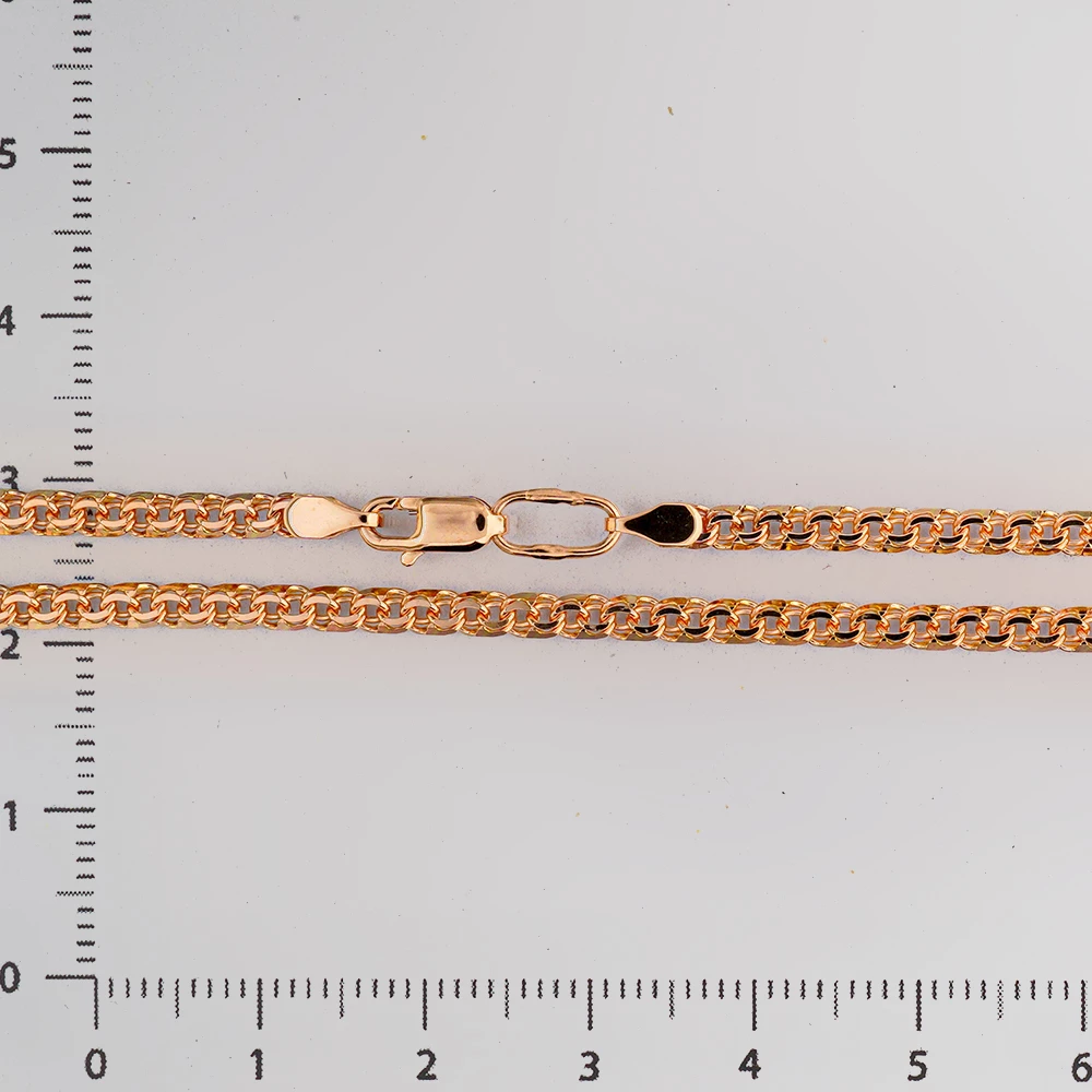 Цепь из красного золота 585 пробы