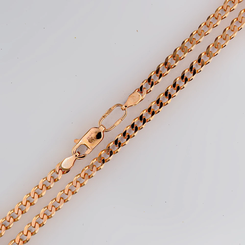 Цепь из красного золота 585 пробы