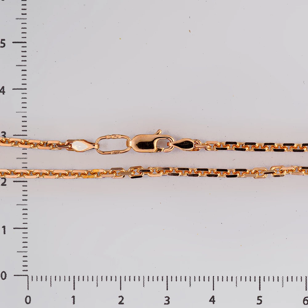 Цепь из красного золота 585 пробы