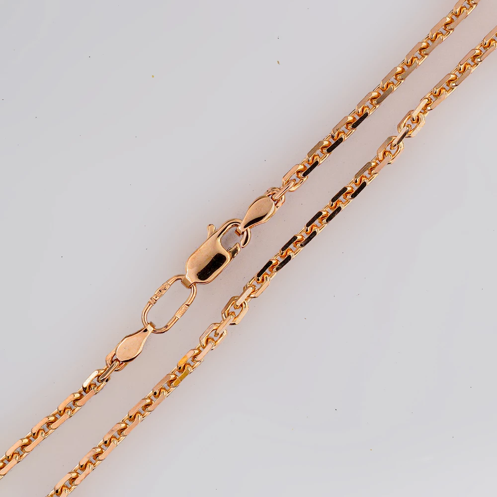 Цепь из красного золота 585 пробы
