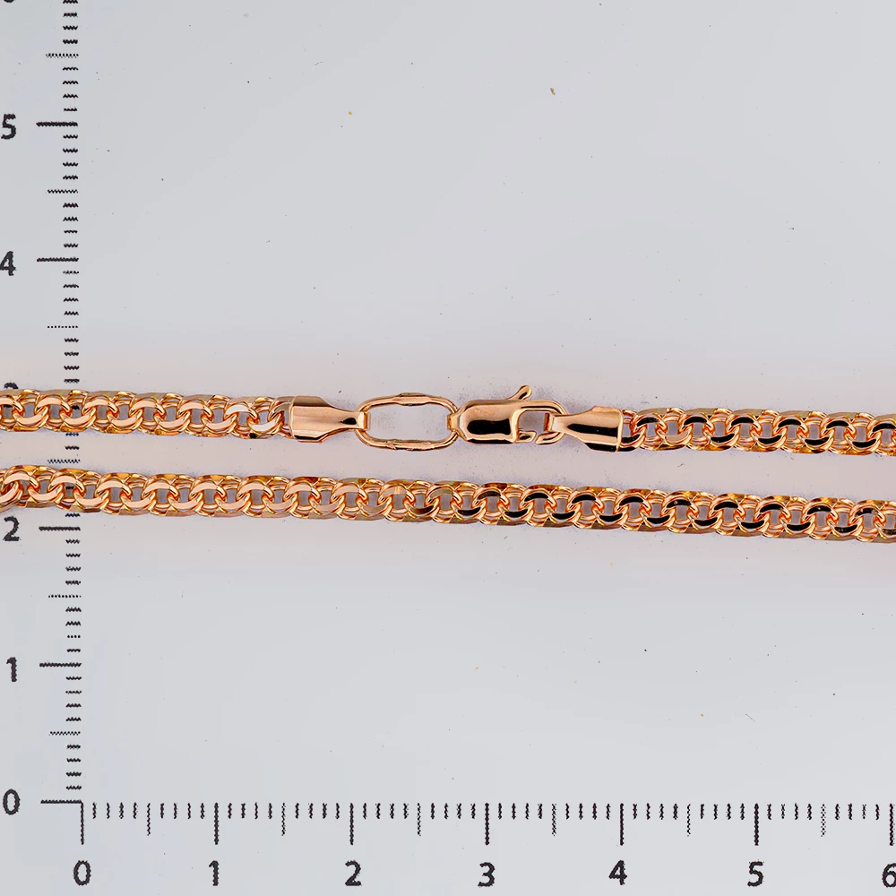Цепь из красного золота 585 пробы