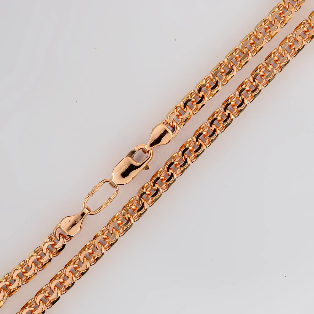 Цепь из красного золота 585 пробы