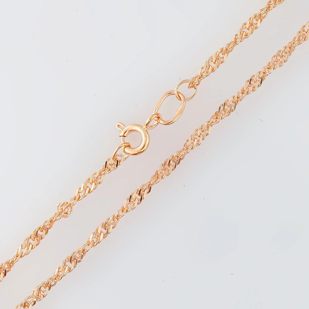 Цепь из красного золота 585 пробы