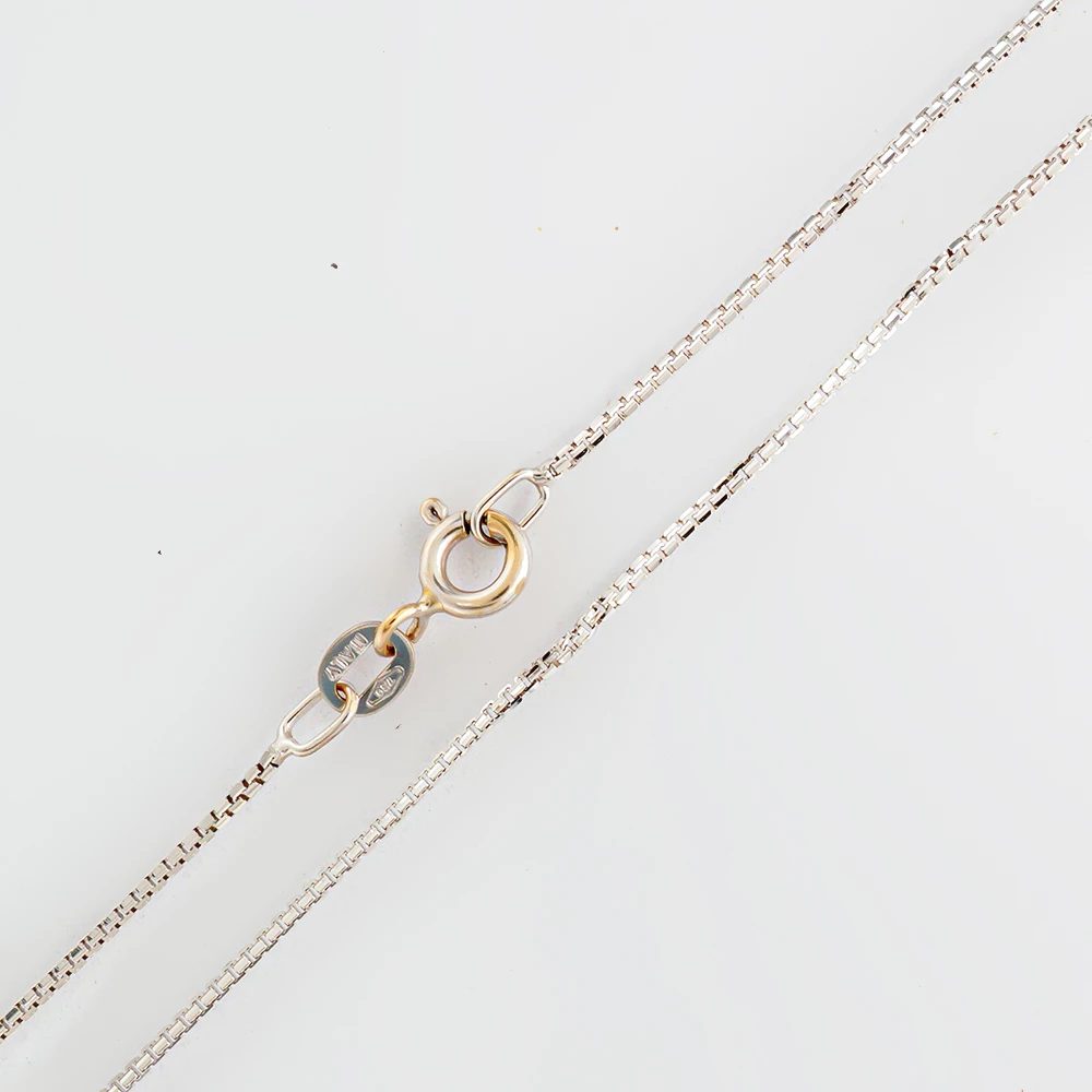 Цепь из белого золота 750 пробы