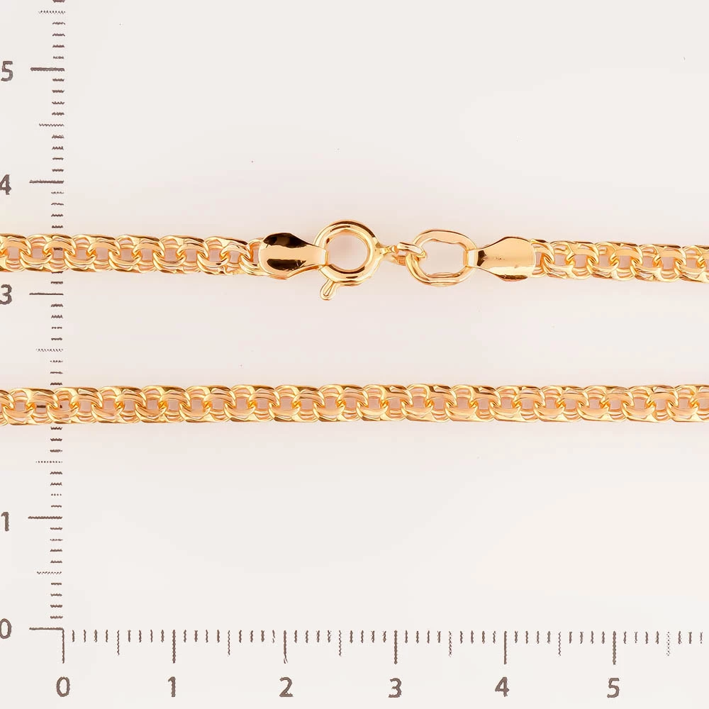 Цепь из красного золота 585 пробы