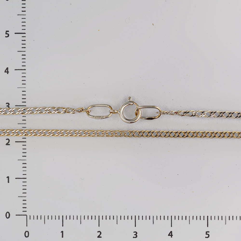 Цепь из белого золота 585 пробы