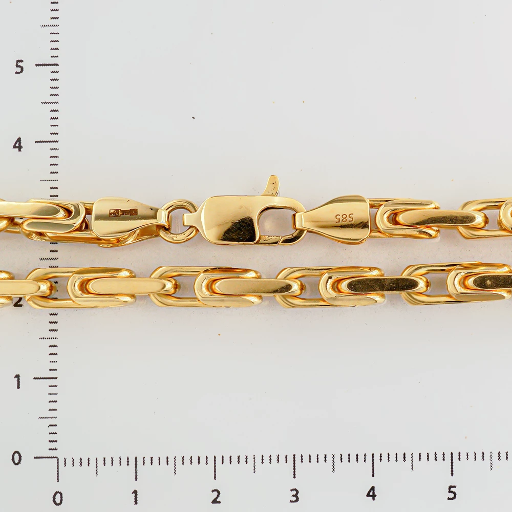 Цепь из желтого золота 585 пробы