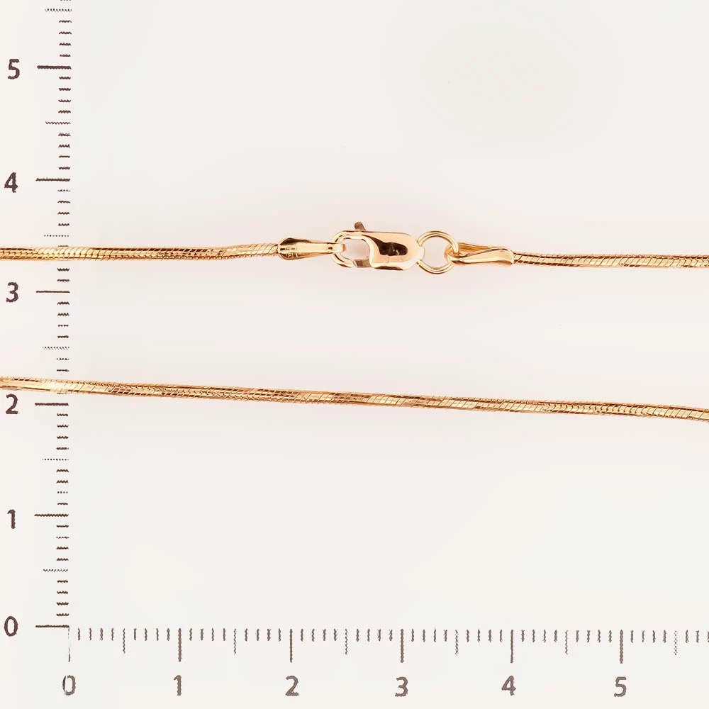 Цепь из красного золота 585 пробы