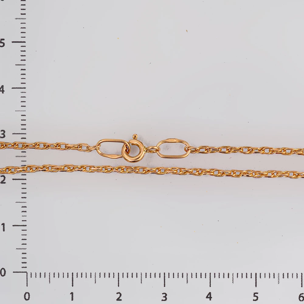 Цепь из красного золота 585 пробы