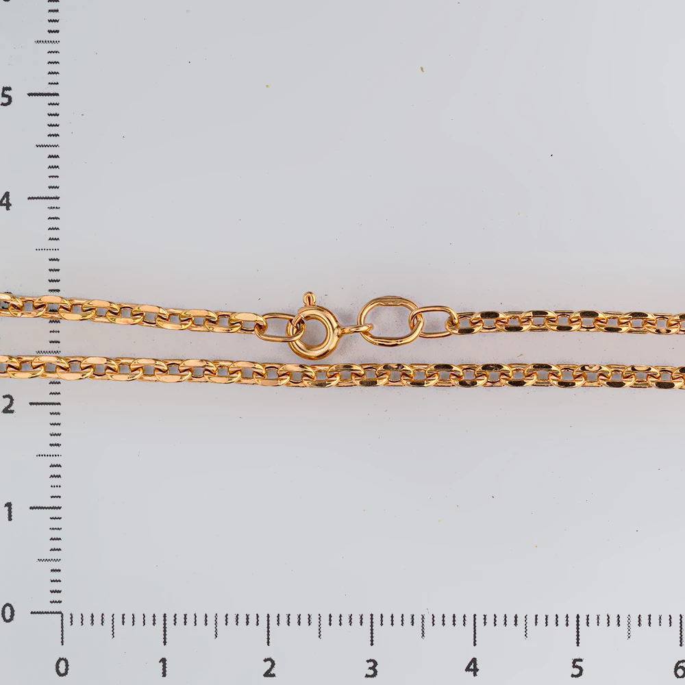 Цепь из красного золота 585 пробы