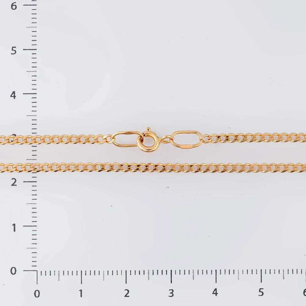 Цепь из красного золота 585 пробы