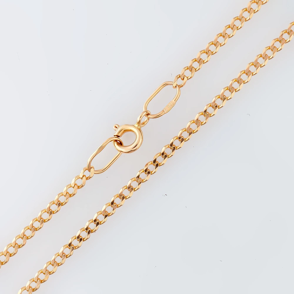 Цепь из красного золота 585 пробы