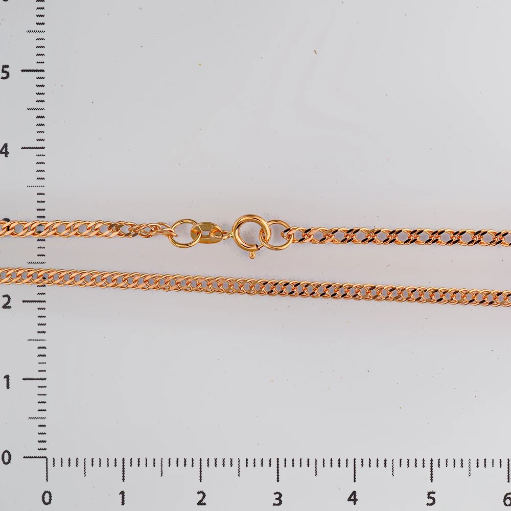 Цепь из красного золота 585 пробы