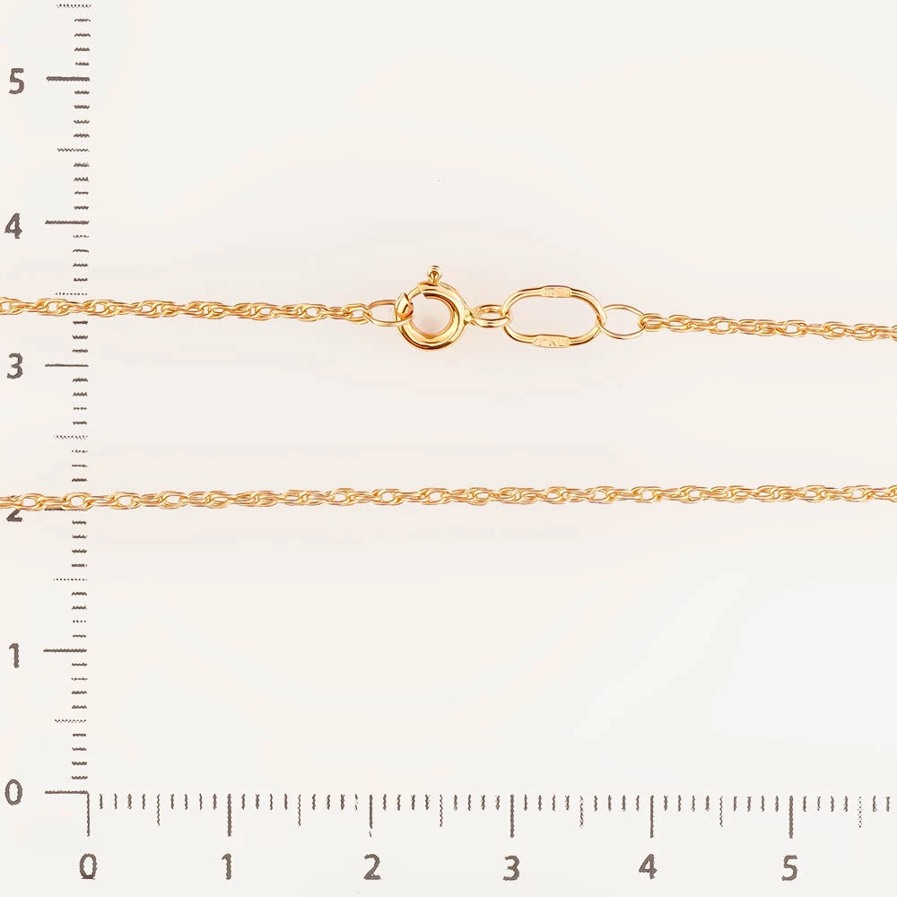 Цепь из красного золота 585 пробы