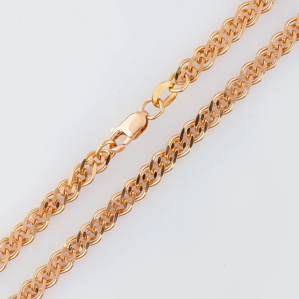 Цепь из красного золота 585 пробы