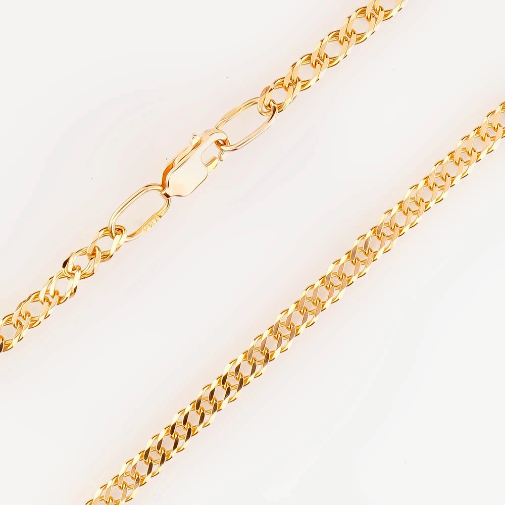 Цепь из красного золота 585 пробы