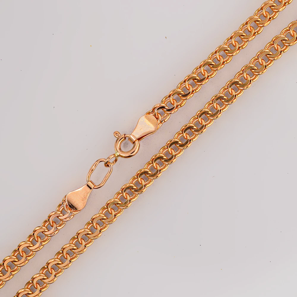 Цепь из красного золота 585 пробы
