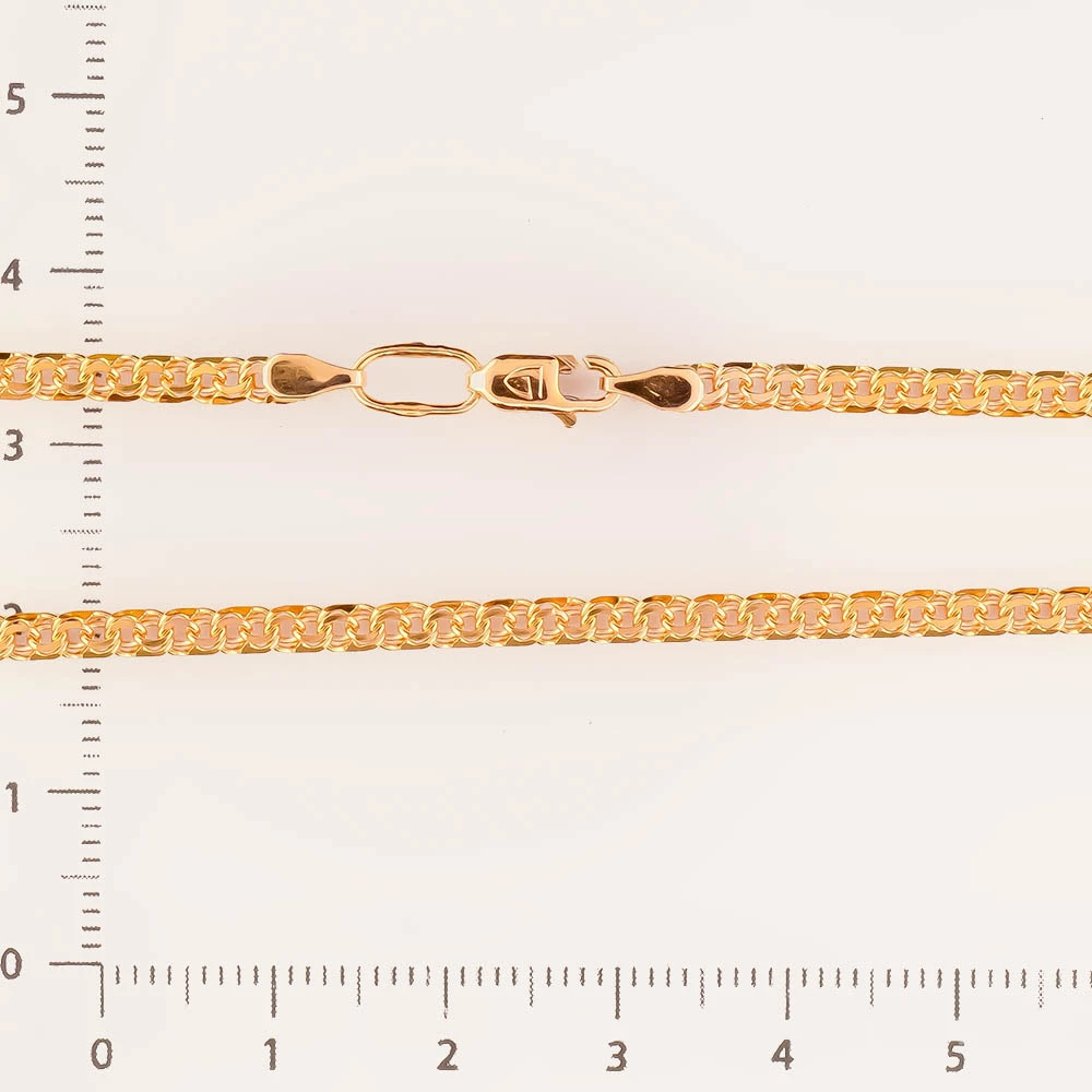 Цепь из красного золота 585 пробы