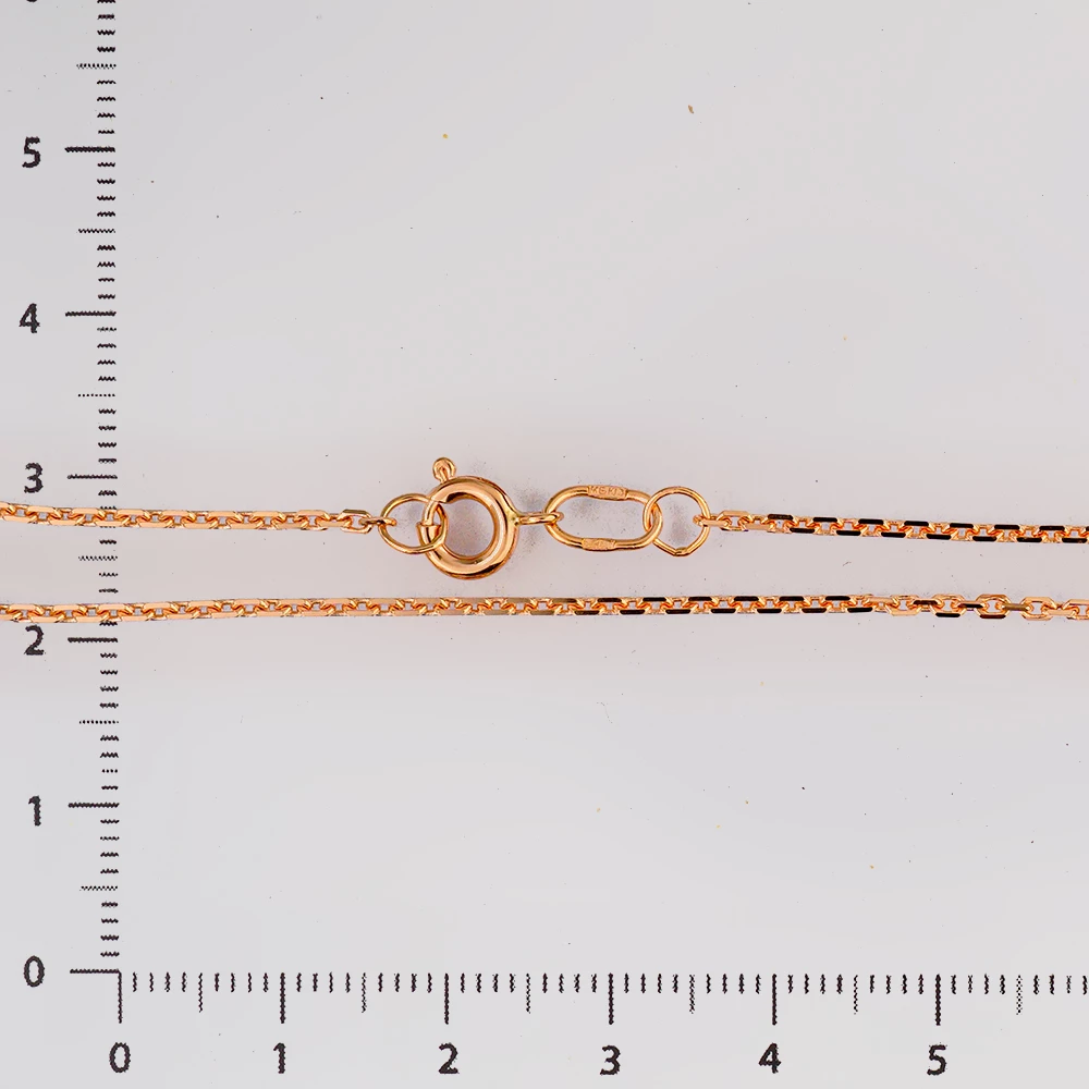 Цепь из красного золота 585 пробы