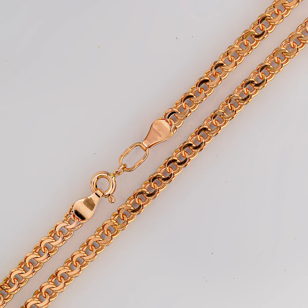 Цепь из красного золота 585 пробы