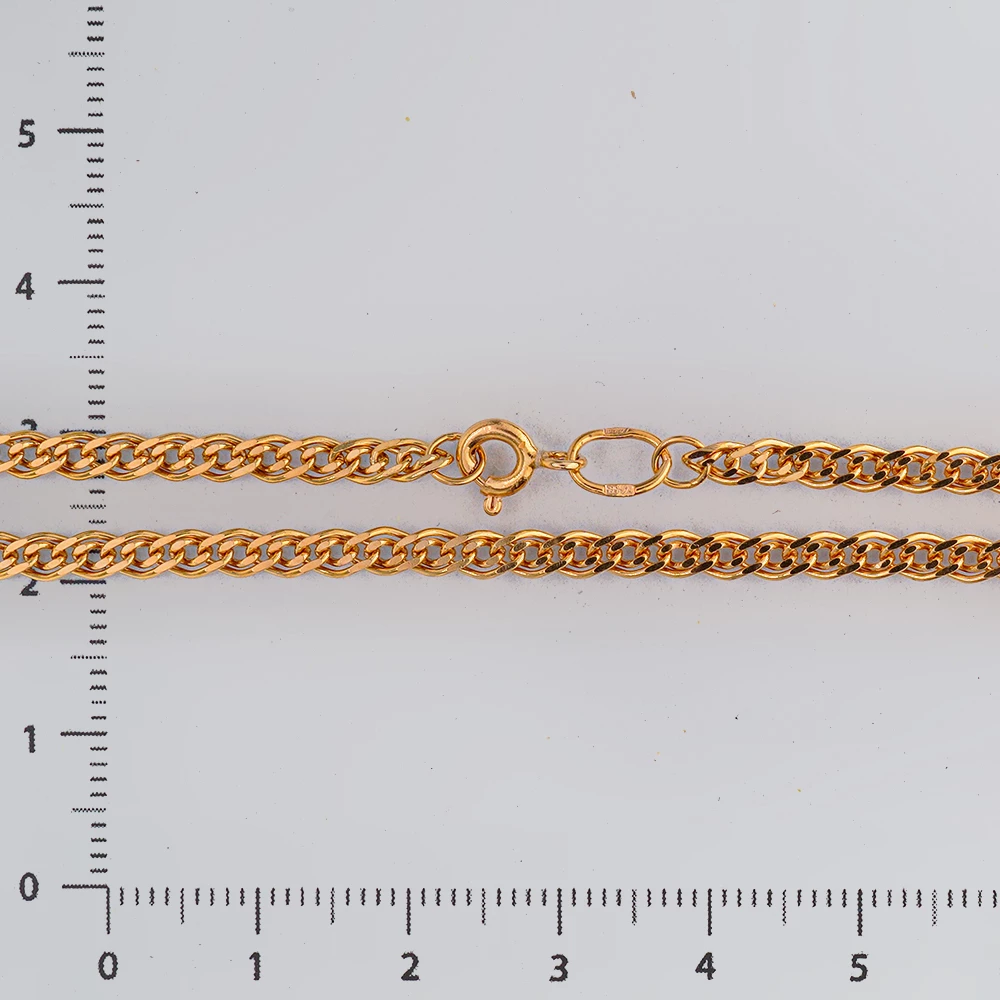 Цепь из красного золота 585 пробы