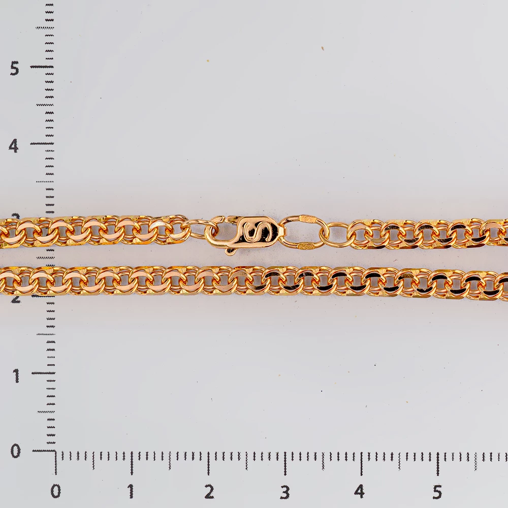 Цепь из красного золота 585 пробы