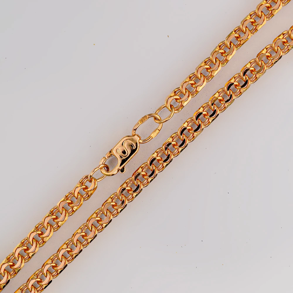 Цепь из красного золота 585 пробы