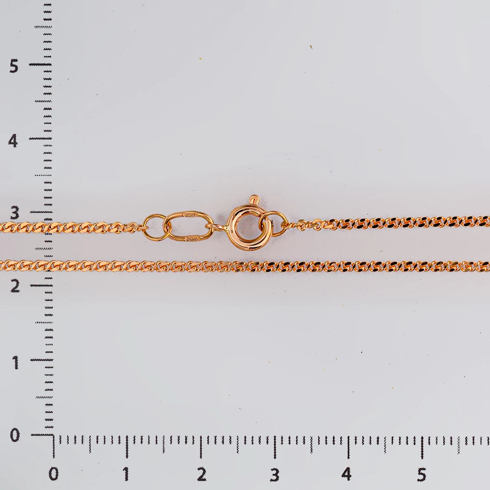 Цепь из красного золота 585 пробы