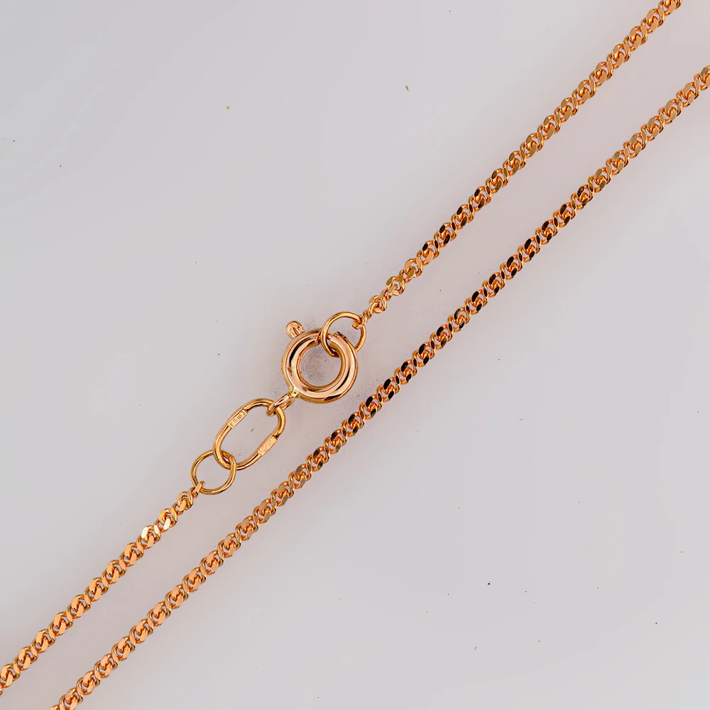 Цепь из красного золота 585 пробы