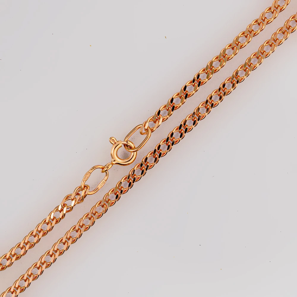 Цепь из красного золота 585 пробы