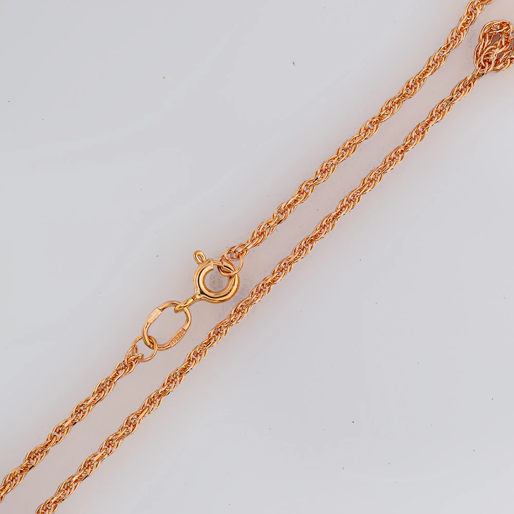 Цепь из красного золота 585 пробы